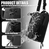 Fitness magnetic water bottle bag