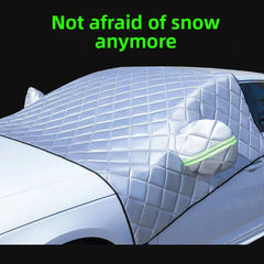car snow cover