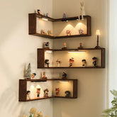 Floating wall decorative shelf