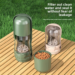 Foldable Portable Dog Drinking Cup with Light