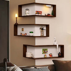 Floating wall decorative shelf