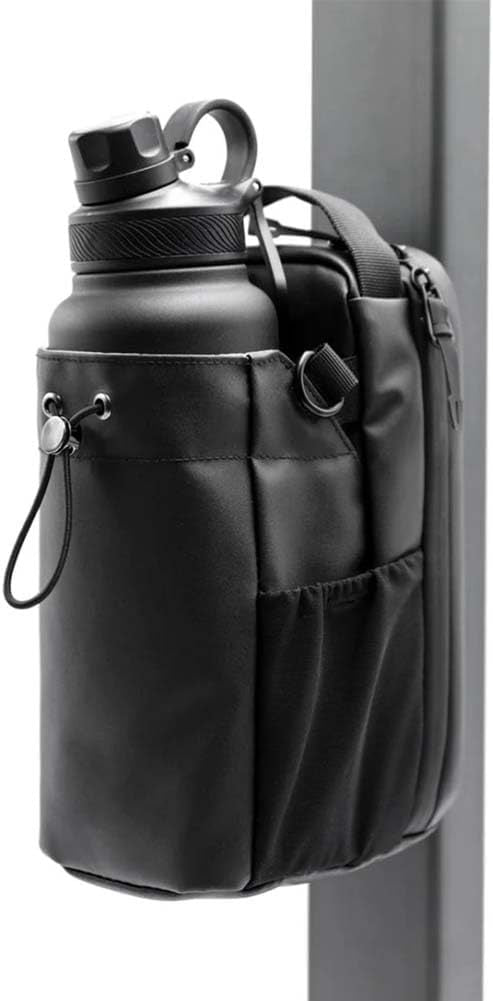 Fitness magnetic water bottle bag