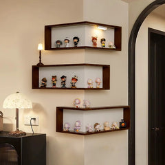 Floating wall decorative shelf