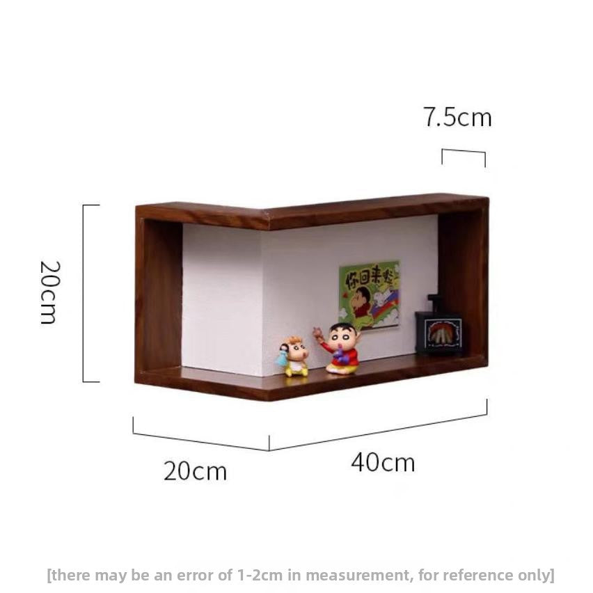 Floating wall decorative shelf