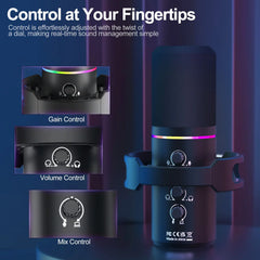 Dynamic Microphone Kit for Streaming